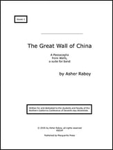 The Great Wall of China Concert Band sheet music cover